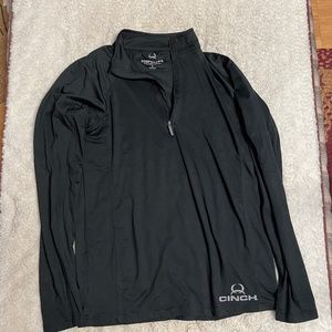 Mens Small Cinch Quarter Zip Athletic Material